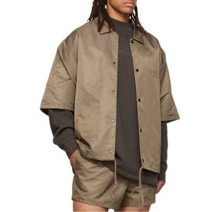 New ESSENTIALS fear of god relaxed fit crew neck long sleeve sweatshirt top